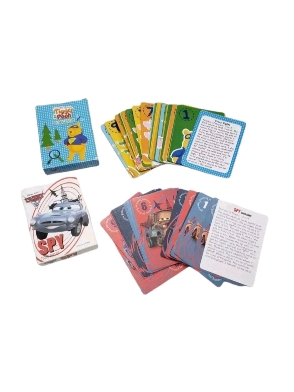 Disney Mickey Mouse Clubhouse 5 Kid's Card Games & Carrying Case Complete - Picture 5 of 5